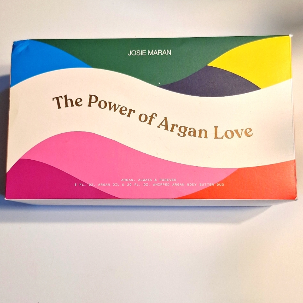 Joe Maran Organic Argan oil and whipped body butter